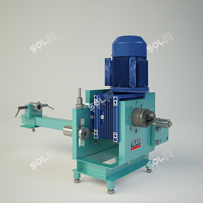 Master-3: Universal Electric Forging Machine 3D model image 2