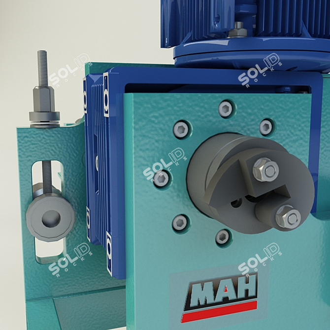 Master-3: Universal Electric Forging Machine 3D model image 3