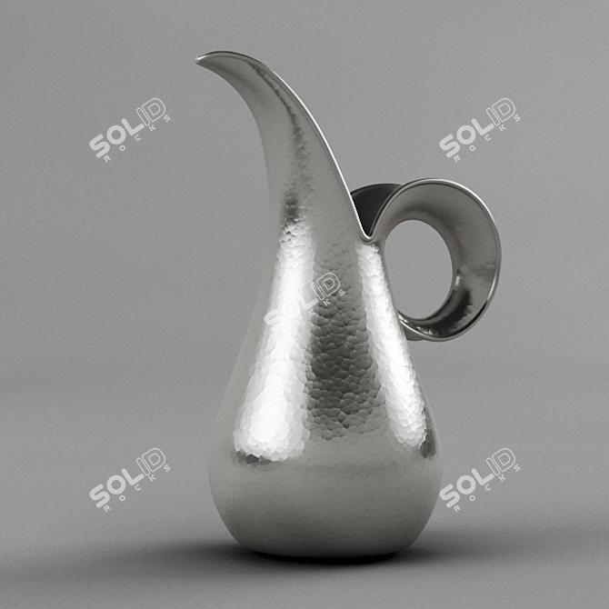 Tiffany Vasa: Elegant Oscar Riedener 3D model image 1