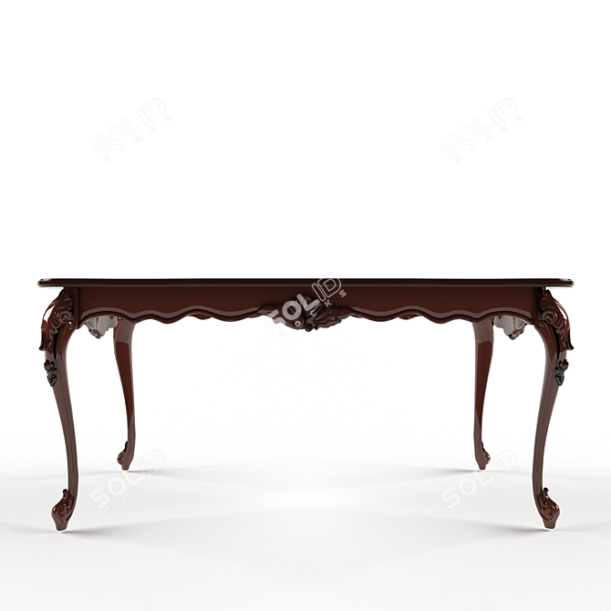 Elegant Benedetta Coffee Table 3D model image 2