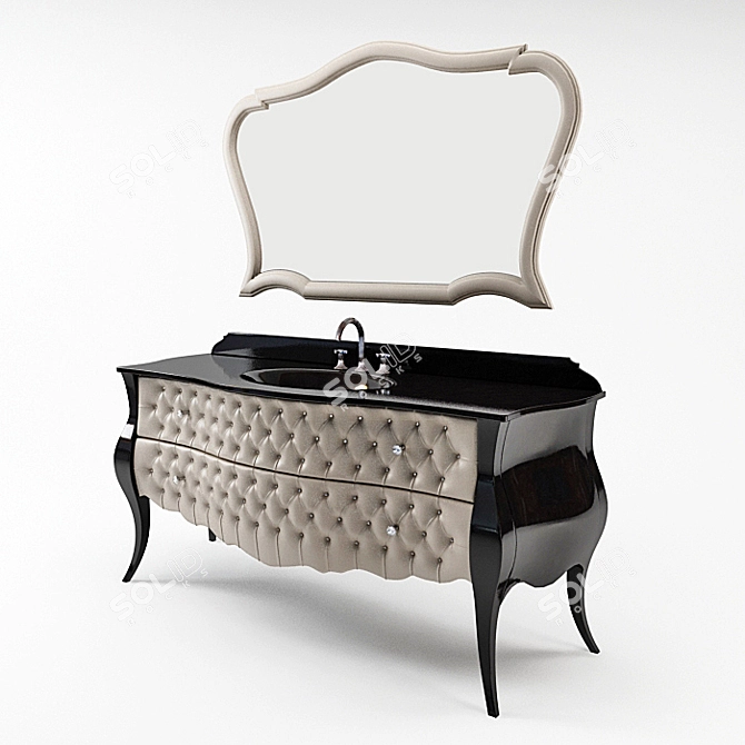 Italian Deluxe Vanity Set: IL TEMPO DEL Trendy TD 2561 3D model image 2