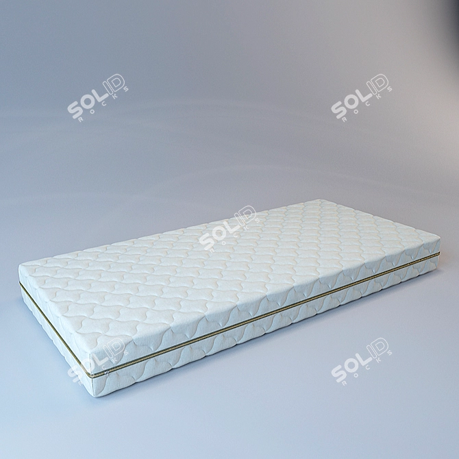 Dream Comfort Mattress 3D model image 2