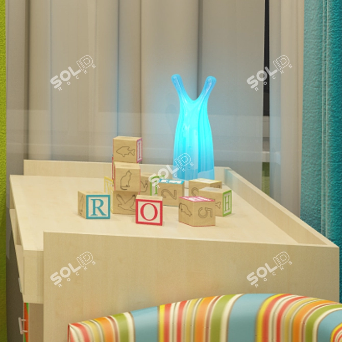 Candeloo Nightlight: Perfect for Your Child's Room 3D model image 2