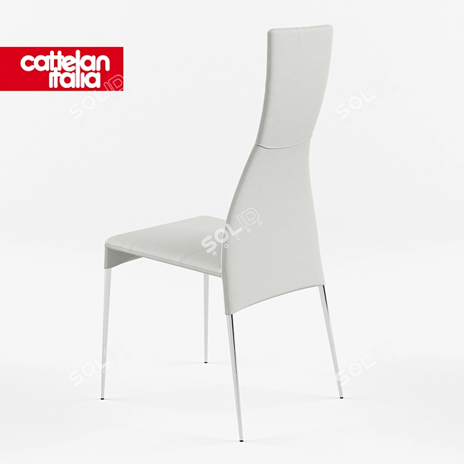 Sculpted Elegance: Cattelan Italia CAROL 3D model image 2