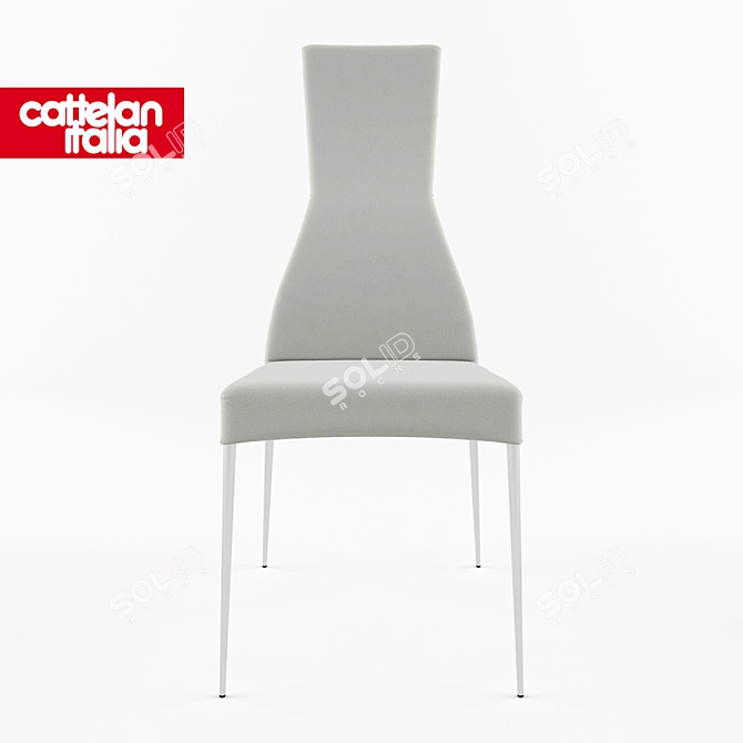 Sculpted Elegance: Cattelan Italia CAROL 3D model image 3