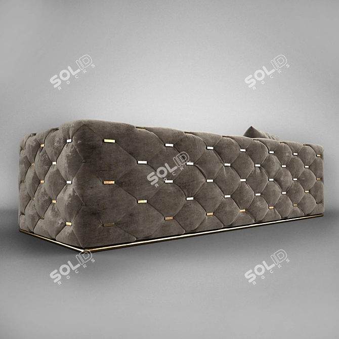 Luxurious Roberto Cavalli Sofa 3D model image 3