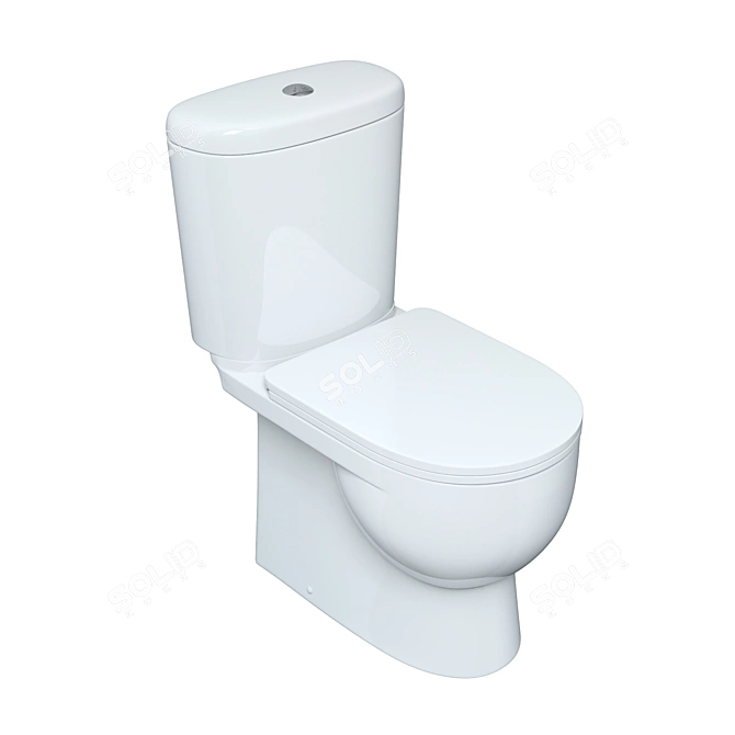 Sanita Luxe ART Toilet 3D model image 1