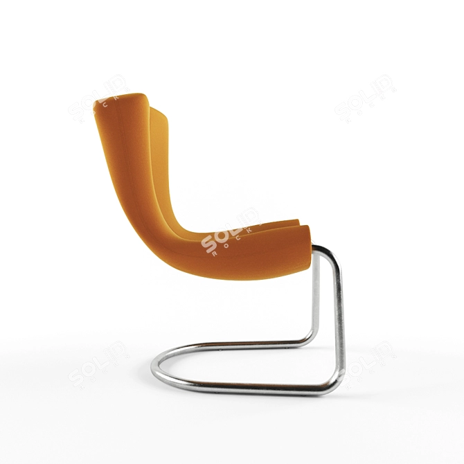 ErgoLux Chair by Marc Newson 3D model image 2