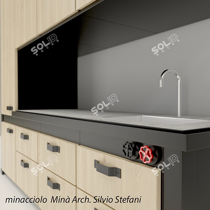 Minacciolo MINO Arch: The Epitome of Timeless Design 3D model image 2