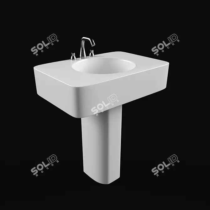 Modern Design Mark Newson Bathroom Range 3D model image 1