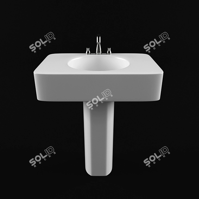 Modern Design Mark Newson Bathroom Range 3D model image 2