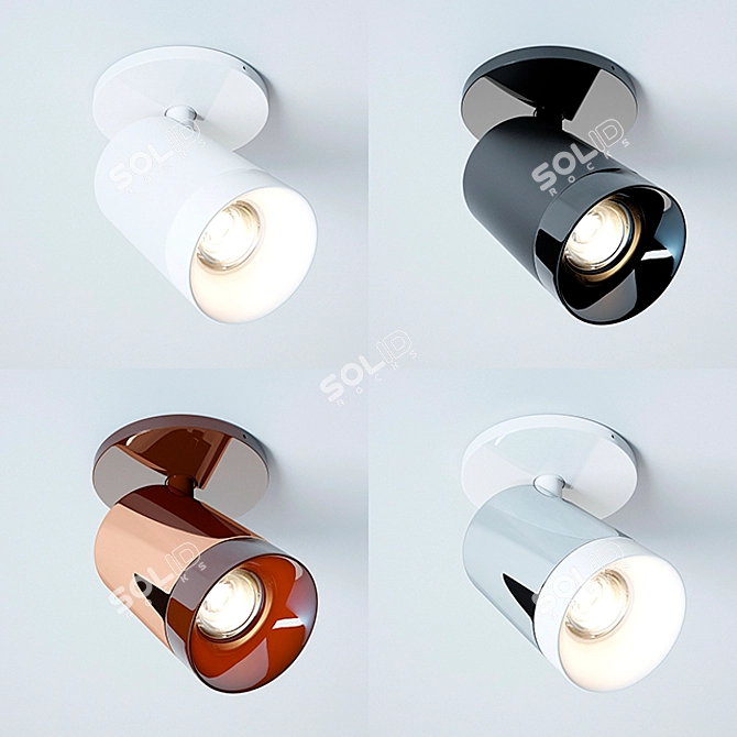 Modern Lighting Set: Minimalist Elegance 3D model image 2
