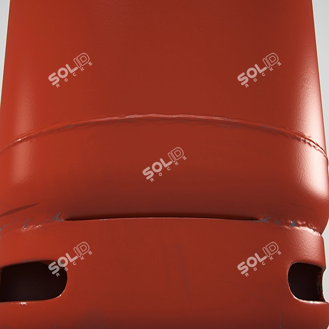 Gas Fire Suppression: Effective Protection with Minimal Damage 3D model image 3