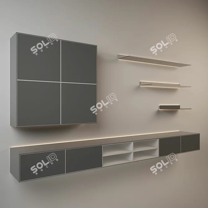 Sleek and Stylish Rimadesio 3D model image 1