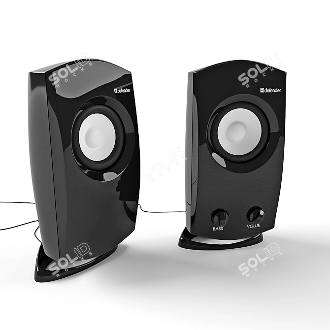 Stronghold Speaker Protector 3D model image 1