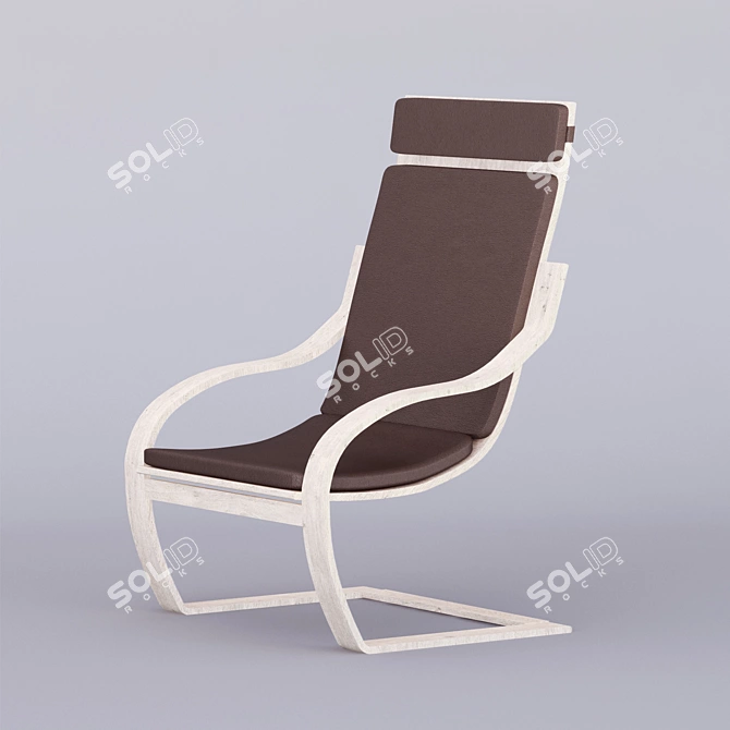 Max 2012 Chair in VRA+FBX 3D model image 1