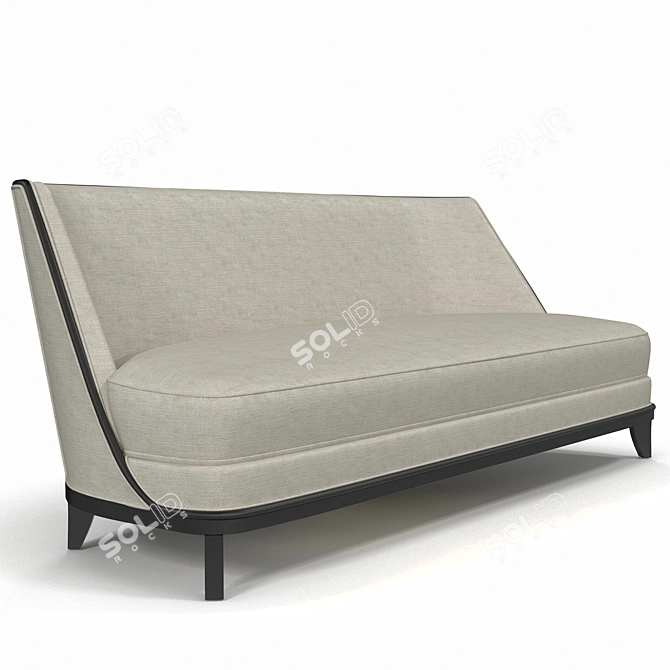 Elegant Pierre Counot Blandin Sofa 3D model image 1