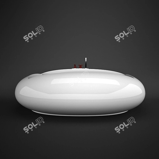 Marcel Wanders Luxe Bathtub 3D model image 2