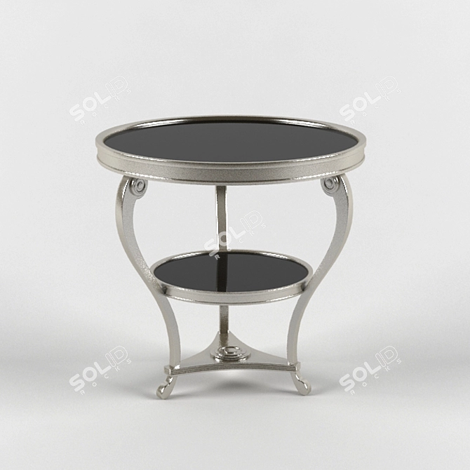 Classic Style Table 3D model image 1