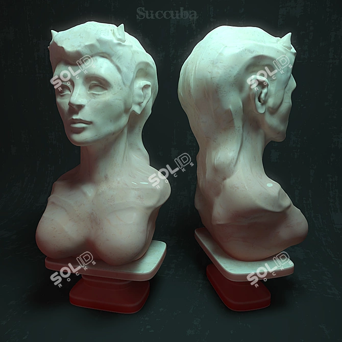 Title: Sussuba Sculpture: Dioforma's Concept 3D model image 1