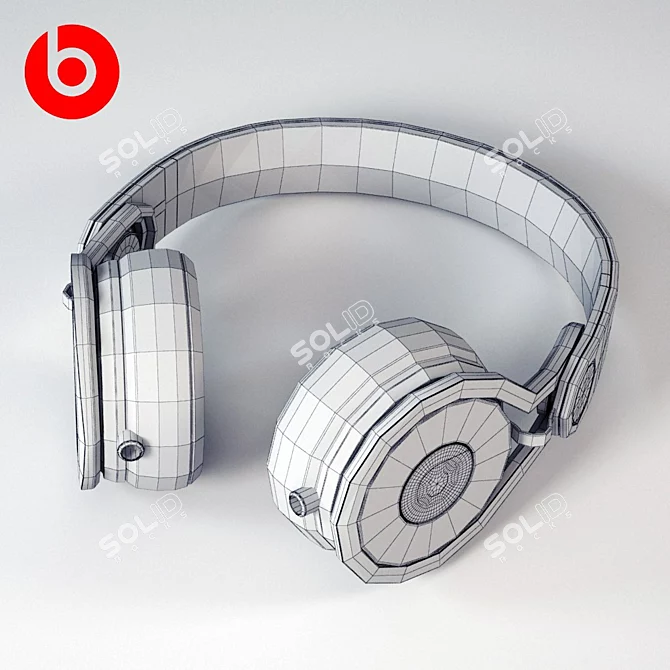 Beats Mixr: The Ultimate DJ Headphones 3D model image 3