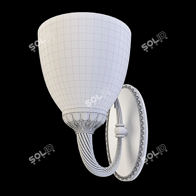 Elegant Reccagni Angelo Sconce 3D model image 7