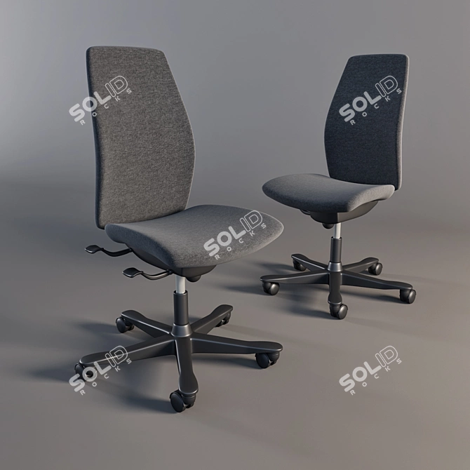 ErgoFlex Task Chair 3D model image 1