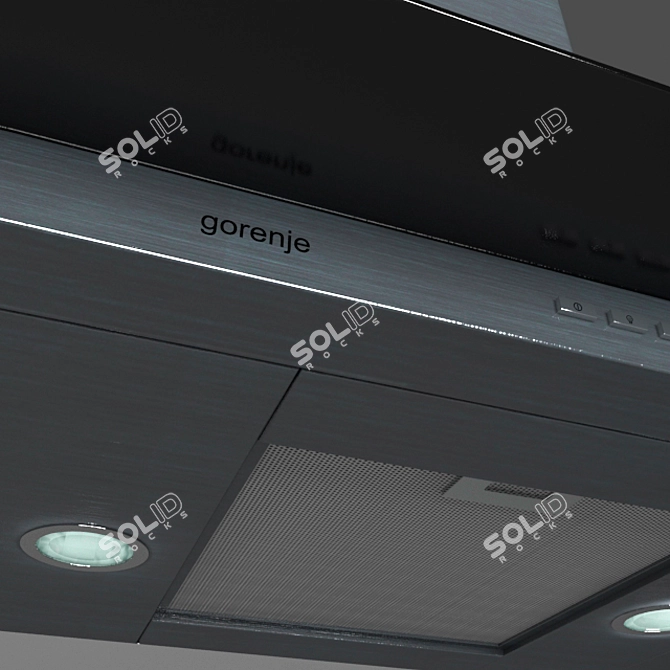 Gorenje DKG 902 ORA E Cooker Hood 3D model image 2