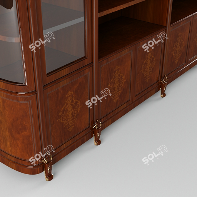 Classic Cabinet Grilli Rondo 3D model image 2