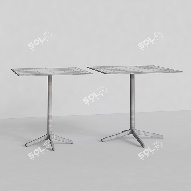 Modern Square Tables - 70x70 / 80x80 3D model image 3