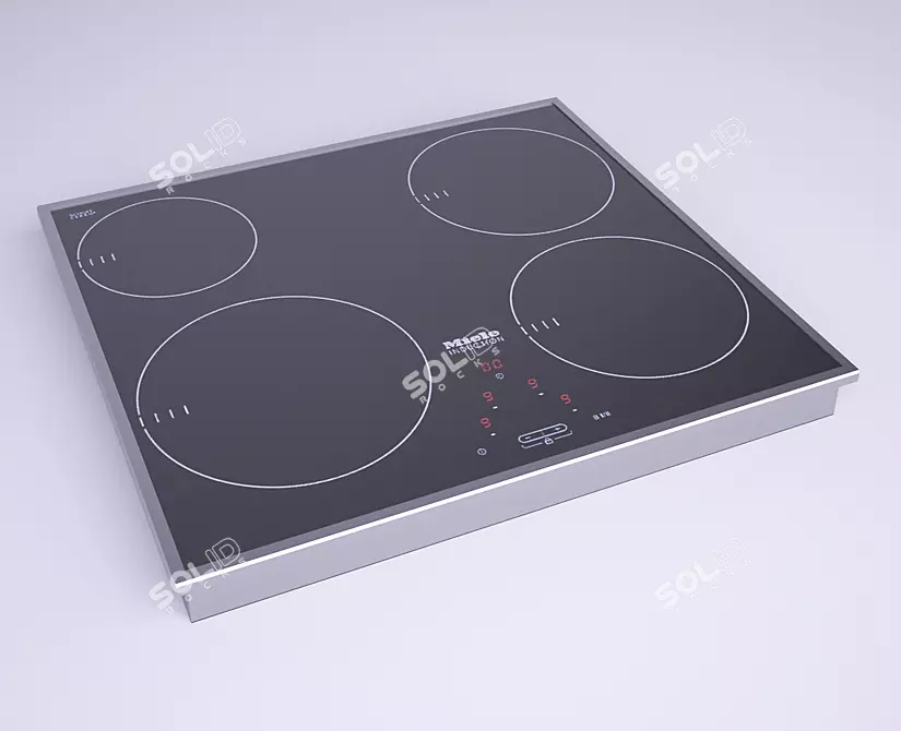 Efficient Miele Stove for Any Kitchen 3D model image 1