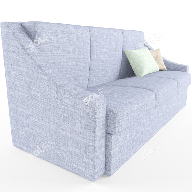 Elegant Comfort Sofa 3D model image 2