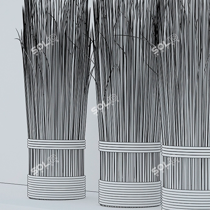 Artificial Leeks Plant: Garda Decor 3D model image 3
