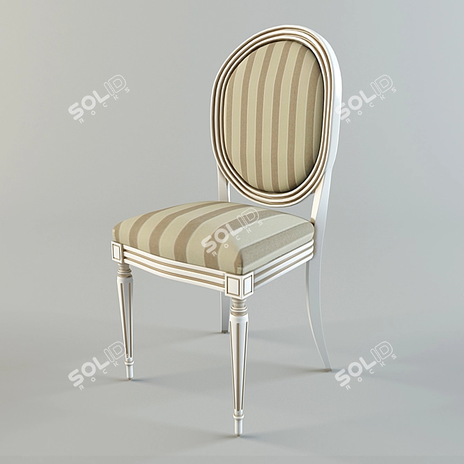 Mystical Llass Chair 3D model image 1