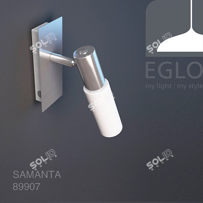 Budget Lighting Fixture - Eglo Samanta 3D model image 3