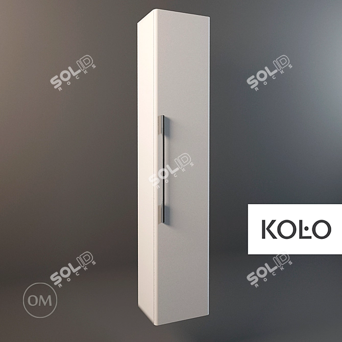 KOLO Traffic Bathroom Wall Cabinet 3D model image 1