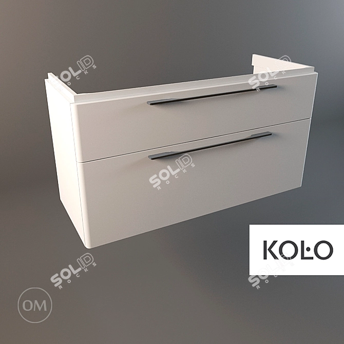 KOLO TRAFFIC Bathroom Vanity Unit 3D model image 1