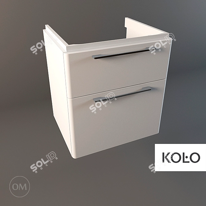 KOLO Bathroom Vanity Unit IV Traffic 3D model image 1