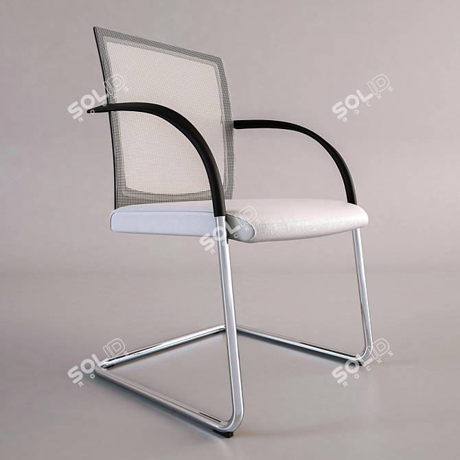 ErgoFlex Office Chair 3D model image 1