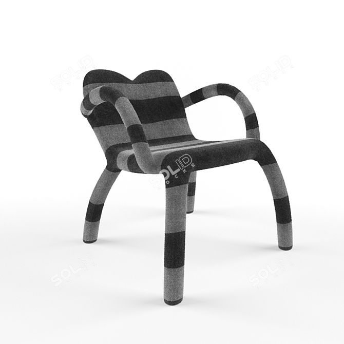 Displacement Chair by Bertjan Pot 3D model image 1