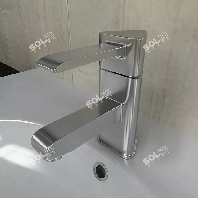 Funky CG-31 Basin Mixer 3D model image 2