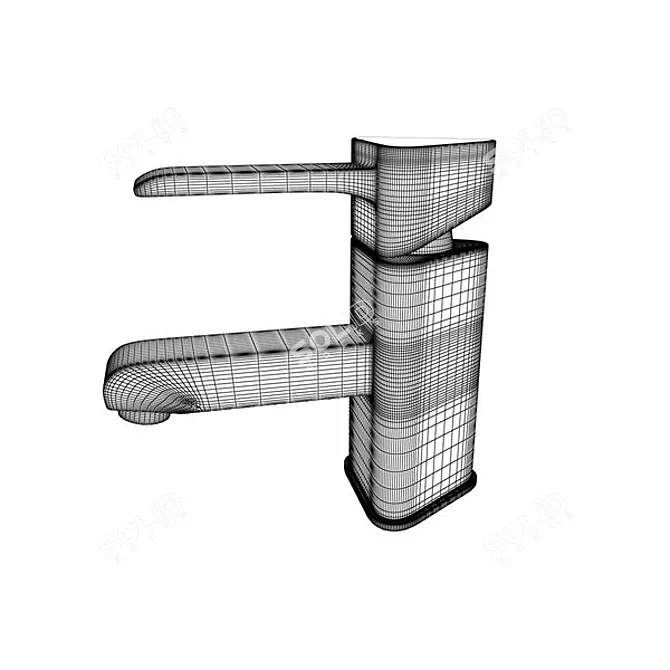 Funky CG-31 Basin Mixer 3D model image 3