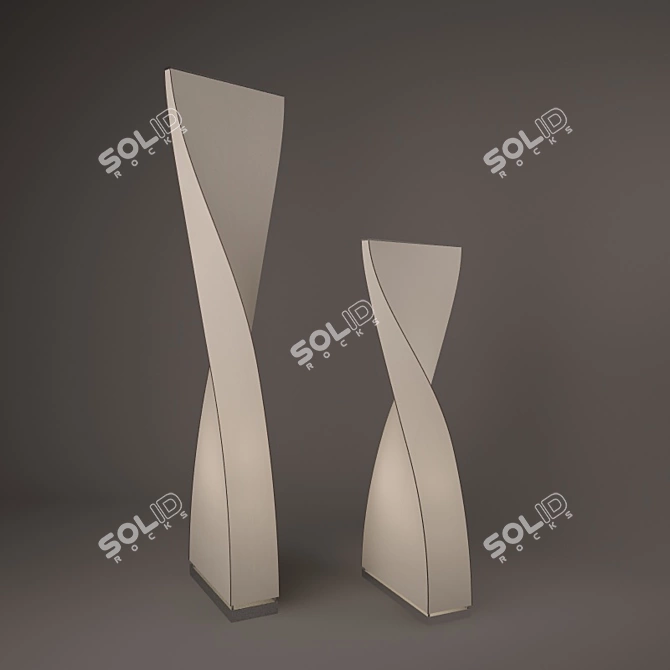 Twisty 504: Modern Lamps Collection 3D model image 2