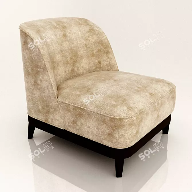 Busnelli Swing: Ultimate Easy Chair 3D model image 1