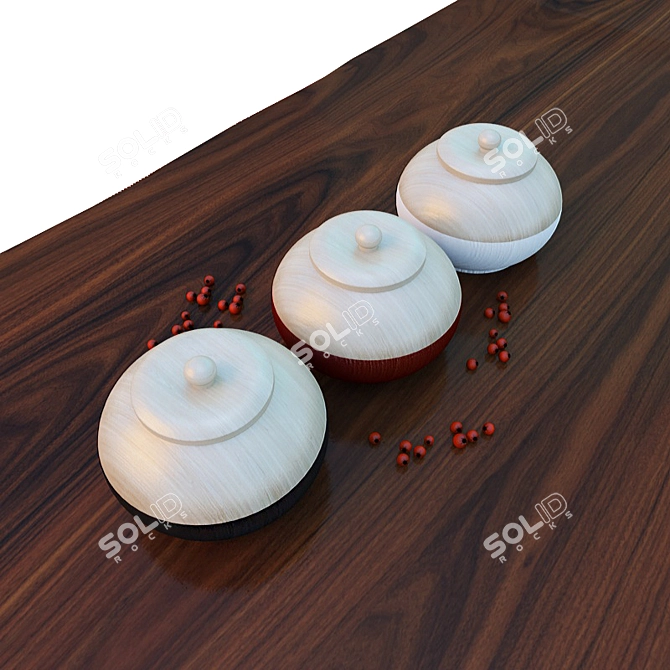 Modern Minimalist Table: IKON DRIVE 3D model image 3