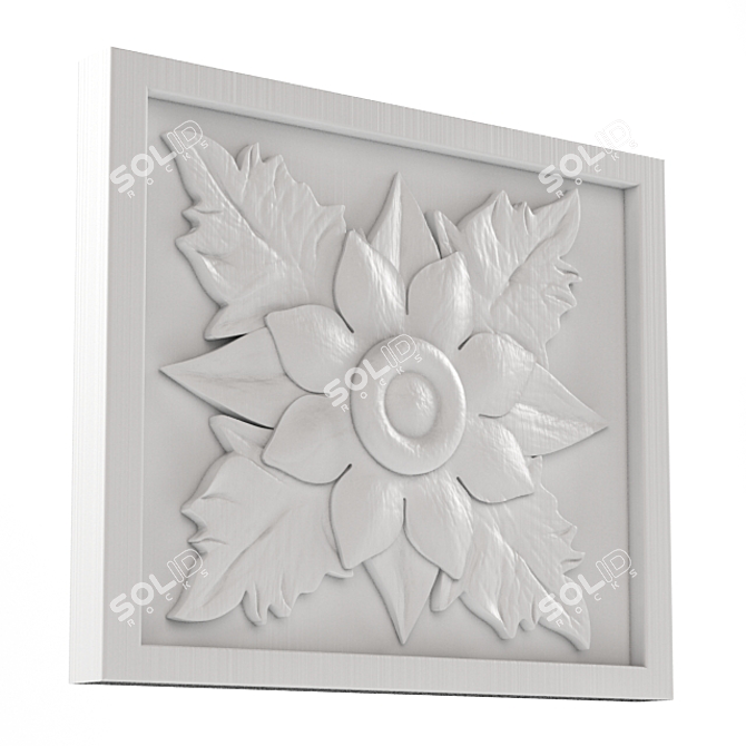 Blossom Panel: Enchant your space 3D model image 1