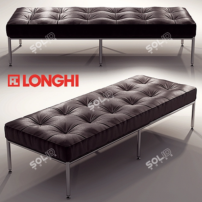 Elevate Your Space: Longhi Kiria Bench 3D model image 1