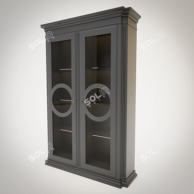 Elegant Marioni Sideboard 3D model image 1