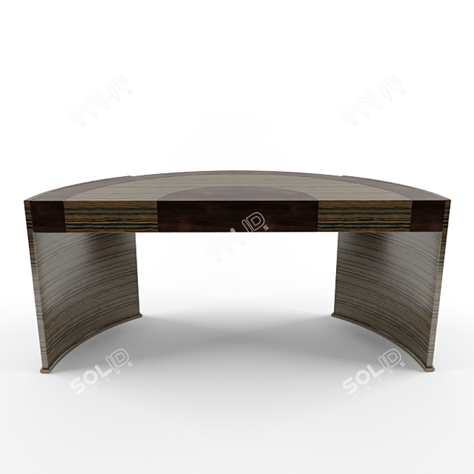 Sleek Writing Desk in Capital Collection 3D model image 3