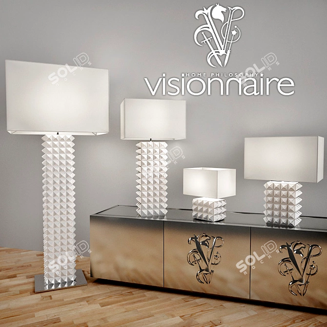 Starlight Teti: A Perfect Balance of Modern Simplicity and Classic Elegance 3D model image 1